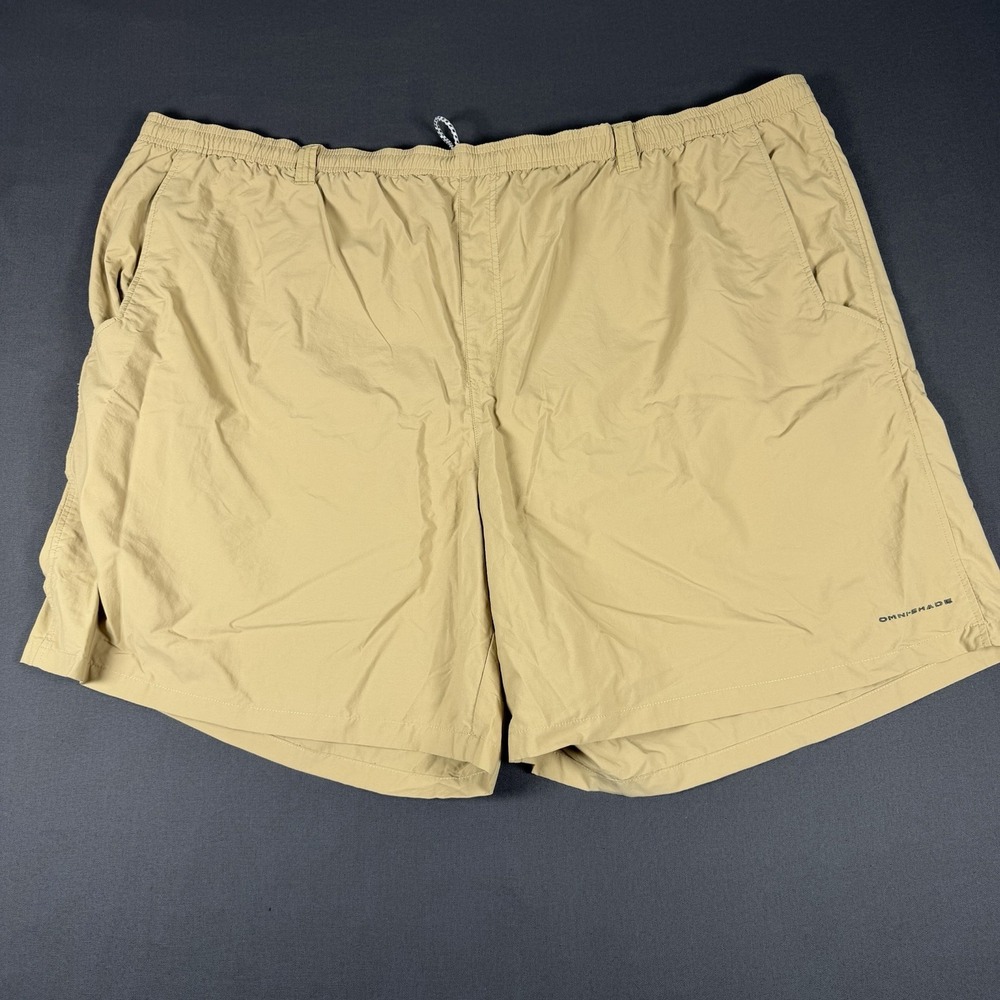 Mens Columbia PFG 5XL Men's Swim Trunks- 8" Inseam- Opti Shade-NO BELT